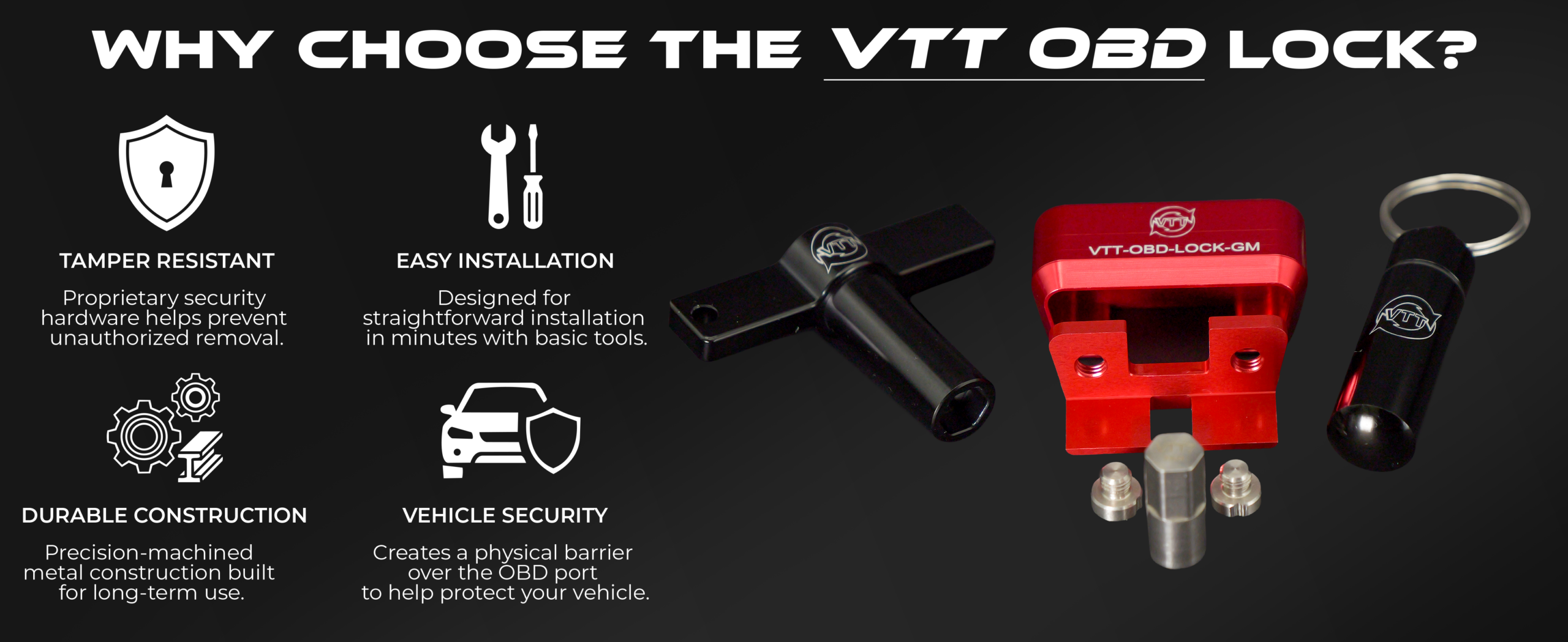 VTT OBD-LOCK | Port Lock Tool | Vargas Turbocharger Technologies