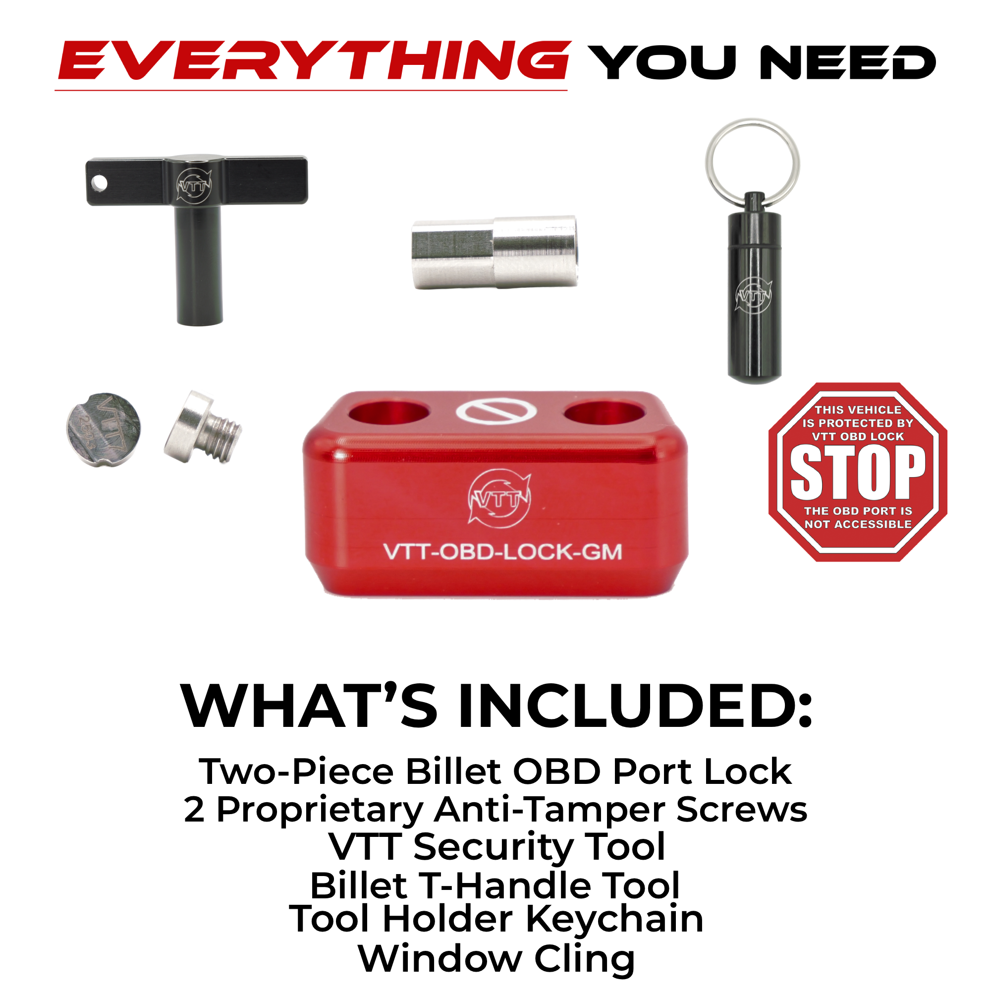 VTT OBD-LOCK | Port Lock Tool | Vargas Turbocharger Technologies