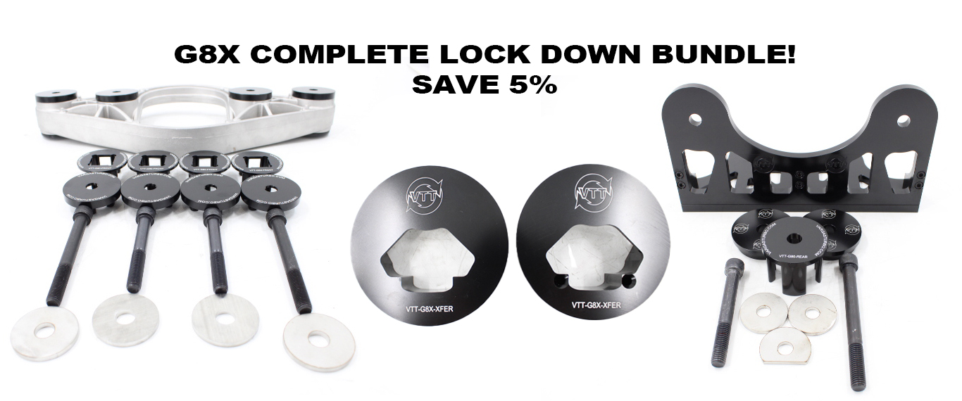 VTT Ultimate G8X Lock down Bundle - Vargas Turbocharger Technologies